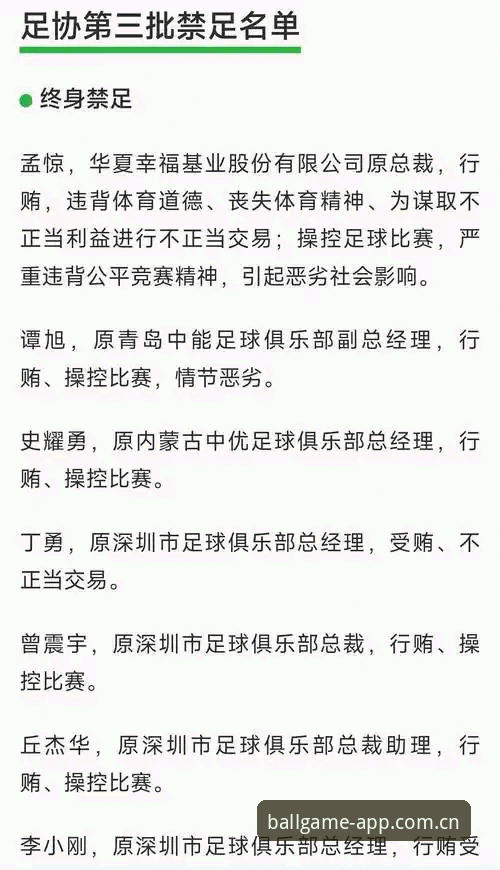 3大关键数据解读中国足协第三批禁足名单：65人受罚背后的行业洗牌